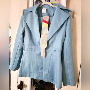 David Bowie "Life On Mars" Blue Suit Costume